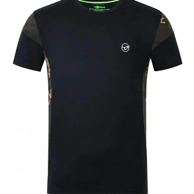 Tee Shirt Manches Courtes Homme Korda Le Cut Tee - Noir