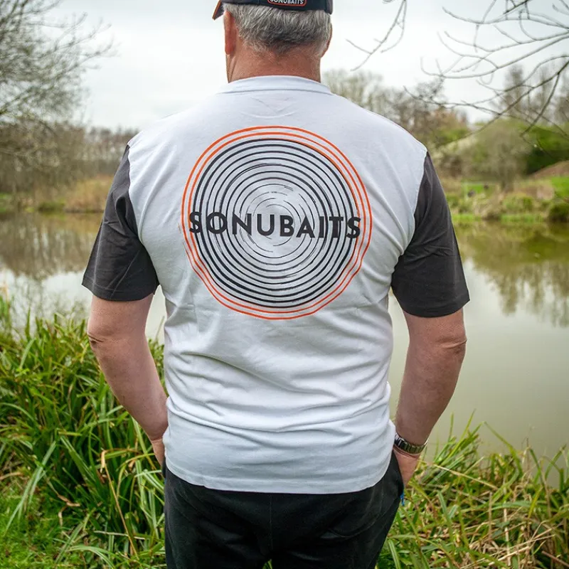 Sonubaits Tee Shirt Manches Courtes Homme - Blanc * T-Shirts, Polos & Chemises