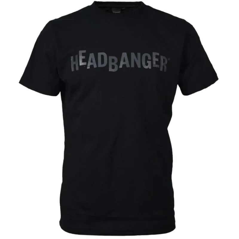HeadBanger Tee Shirt Manches Courtes Homme T-Shirt Dark - Noir * T-Shirts, Polos & Chemises