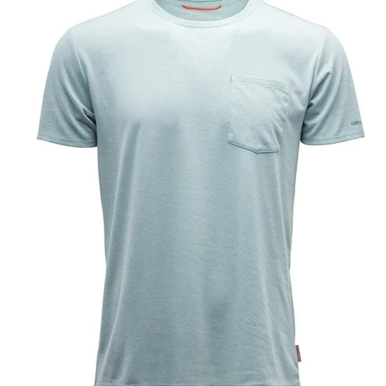 Tee Shirt Manches Courtes Homme Grundéns Shorebreak Ss Crew - Surf