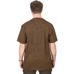 Tee Shirt Manches Courtes Homme Fox Khaki Indicator T - Noir