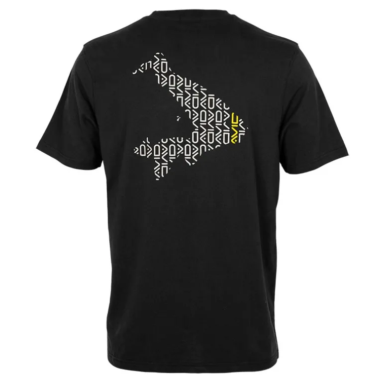 Tee Shirt Manches Courtes Homme Avid Carp Compound T-Shirt - Noir