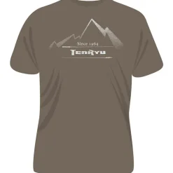 Tee Shirt Manches Courtes Homme Tenryu Mountain Sand - Kaki