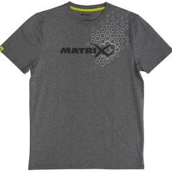Fox Matrix Tee Shirt Manches Courtes Homme Grey Hex Print T-Shirt - Gris * T-Shirts, Polos & Chemises