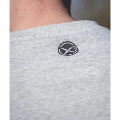 Fox Matrix Tee Shirt Manches Courtes Homme Large Mesh Logo T-Shirt - Gris * T-Shirts, Polos & Chemises