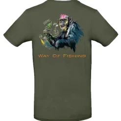 Tee Shirt Manches Courtes Homme W.O.F. Bonobo - Kaki