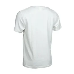 Tee Shirt Manches Courtes Homme Nash Make It Happen Badge Pocket - Ecru