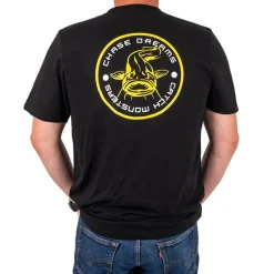 Black Cat Tee Shirt Manches Courtes Homme Chase Dreams Black Tee - Noir * T-Shirts, Polos & Chemises