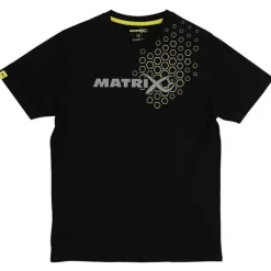 Tee Shirt Manches Courtes Homme Fox Matrix Black Hex Print T-Shirt - Noir
