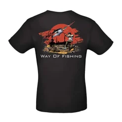 W.O.F. Tee Shirt Manches Courtes Homme Manga - Noir * T-Shirts, Polos & Chemises