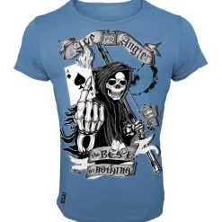 Hot Spot Design Tee Shirt Manches Courtes Homme Ace Angler - Bleu * Cadeaux & Décoration|Cadeaux & Décoration