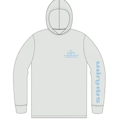 Sakura Tee Shirt Manches Longues Homme Uv Long Sleeves Hoodie - Gris * T-Shirts, Polos & Chemises