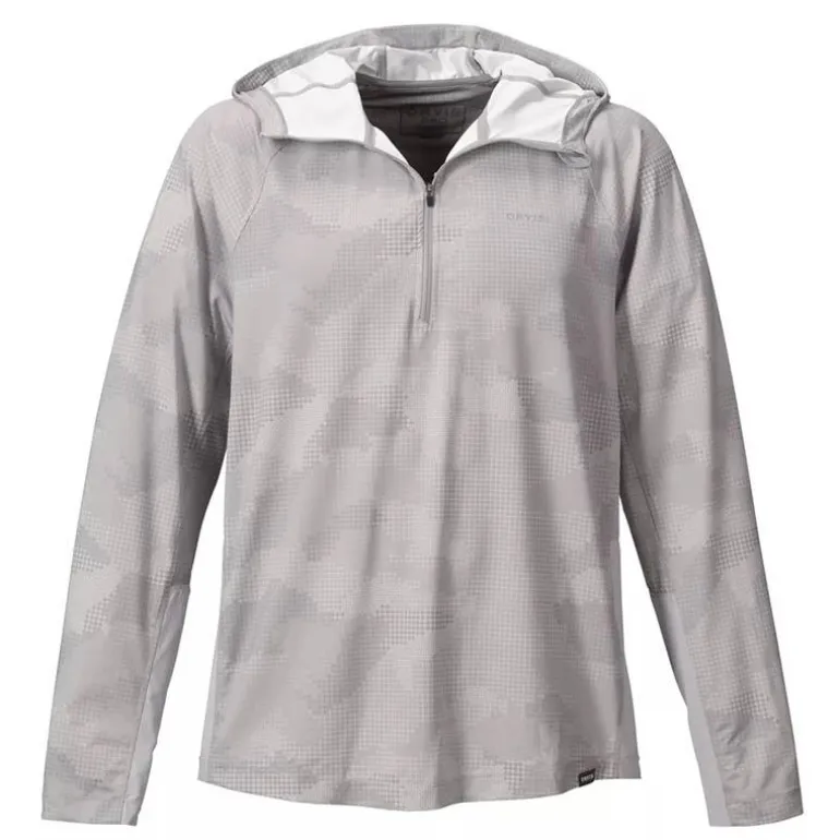 Tee Shirt Manches Longues Homme Orvis Pro Sun Hoodie - Camo