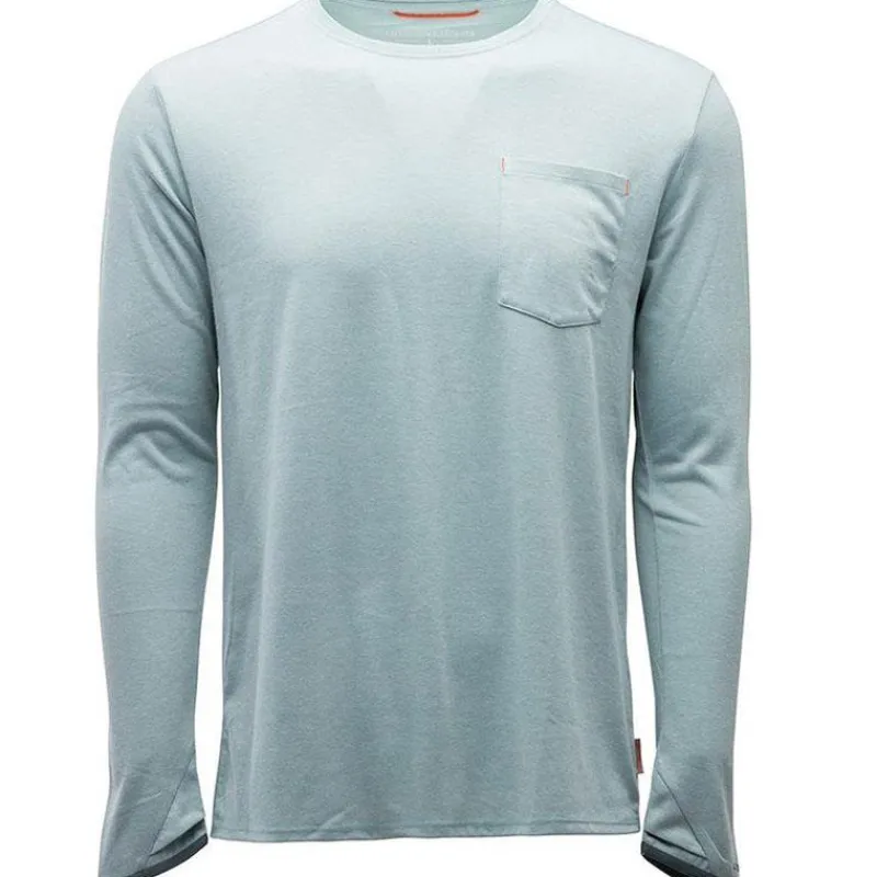 Grundéns Tee Shirt Manches Longues Homme Shorebreak Ls Crew - Surf * T-Shirts, Polos & Chemises