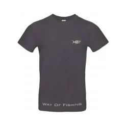 W.O.F. Tee Shirt Manches Longues Homme Manga - Anthracite * T-Shirts, Polos & Chemises
