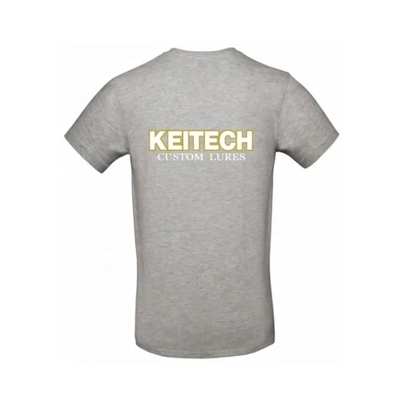 Keitech Tee Shirt Manches Longues Homme - Gris Clair * T-Shirts, Polos & Chemises