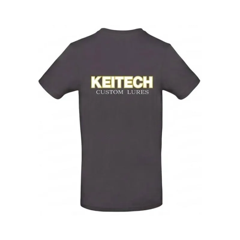 Keitech Tee Shirt Manches Longues Homme - Anthracite * T-Shirts, Polos & Chemises