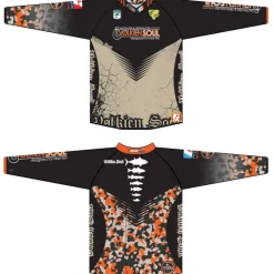 Volkien Tee Shirt Manches Longues Homme - Camo Orange * T-Shirts, Polos & Chemises