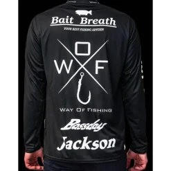 Tee Shirt Manches Longues Homme W.O.F. Compétition - Noir
