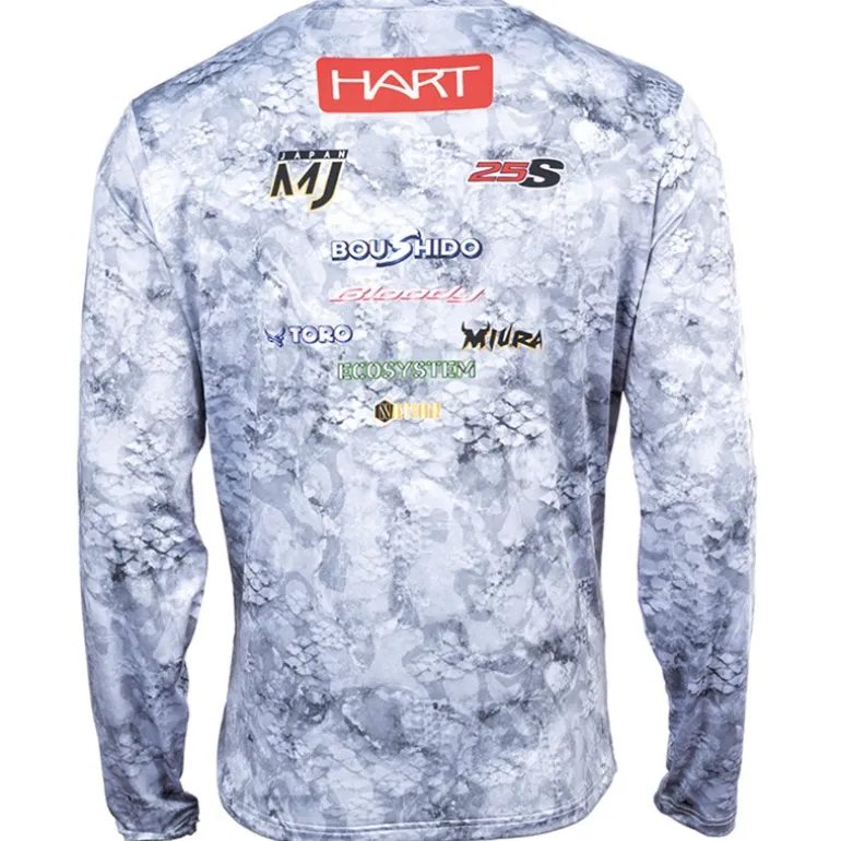 Tee Shirt Manches Longues Homme Hart Volcano - Gris