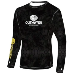 Outwater Tee Shirt Manches Longues Homme Spreks Black Snake * Anti-Uv