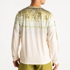 Adventer & Fishing Tee Shirt Manches Longues Homme Bozed Anti Uv - Black Bass * Anti-Uv
