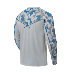 Finntrail Tee Shirt Manches Longues Homme Anti Uv Wave - Gris * Anti-Uv