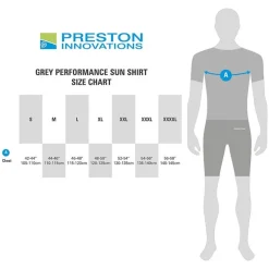Preston Innovations Tee Shirt Manches Longues Homme Performance Hooded Sun Shirt Upf-40 - Blanc/Gris * Anti-Uv
