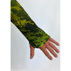 Tee Shirt Manches Longues Outwater Camp One - Blanc Camo