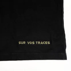 Sur vos traces Tee Shirt Pêche Personnalisable - Noir * Calendriers De L'Avent|Calendriers De L'Avent