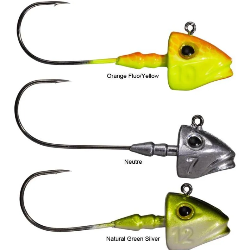 Gunki Tete Plombee G'fish 12G - Par 3 * Têtes Plombées|Têtes Plombées