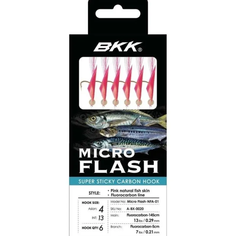 BKK Train De Plume Micro Flash - Nfa-02 Pink * Lignes Montées