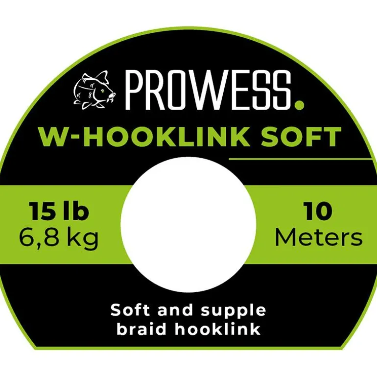 Tresse A Bas De Ligne Prowess W-Hooklink Soft - 10M