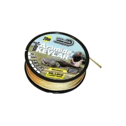 Technipêche Tresse A Bas De Ligne Kevlar Silure - Noir * Montage Silure