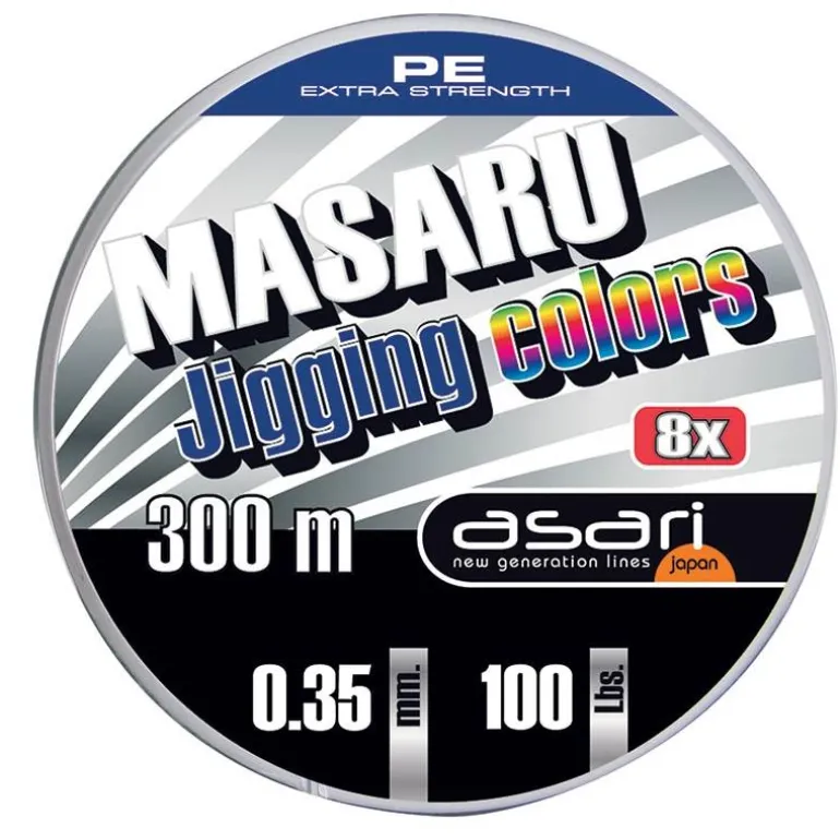 Tresse Asari Masaru Jigging Colors - 300M