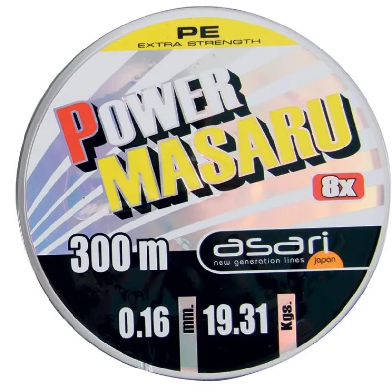 Asari Tresse Power Masaru - 2000M * Fils - Tresses Silure|Fils - Tresses Carpe