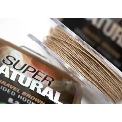 Korda Tresse Bas De Ligne Super Natural - Gravel Brown * Montages Carpe
