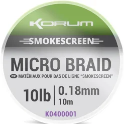 Tresse À Bas De Ligne Korum Smokescreen Micro Braid - 10M