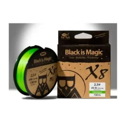 Bim Tackle Tresse Black Is Magic Chartreuse - 130M * Fils - Tresses - Bdl Carnassier|Tresses - Fils - Bdl Mer