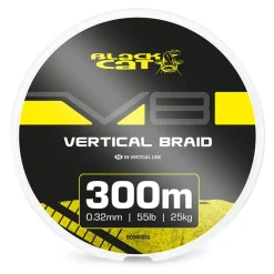 Black Cat Tresse V8 Vertical Braid - 300M * Fils - Tresses Silure