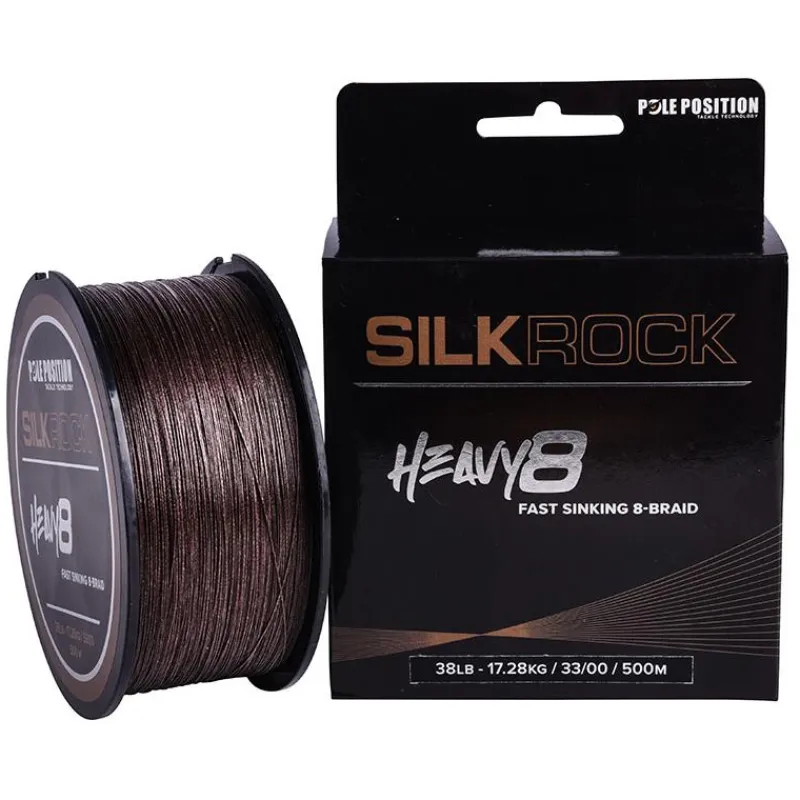 Pole Position Tresse Carpe Silkrock Heavy8 * Fils - Tresses Carpe