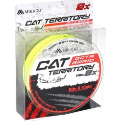 Tresse Mikado Cat Territory Octa Braid - Fluo - 150M