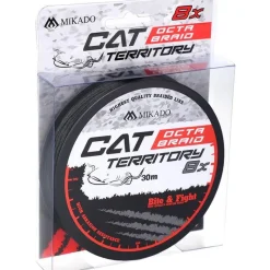 Mikado Tresse Cat Territory Octa Braid - Green - 30M * Fils - Tresses Silure