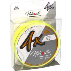 Mikado Tresse Nihonto Fine - Jaune Fluo - 150M * Fils - Tresses - Bdl Carnassier|Tresses - Fils - Bdl Mer