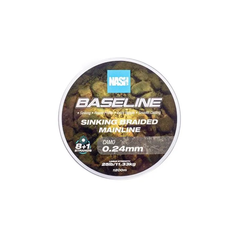 Nash Tresse Baseline Sinking Braid Uv Yellow - 600M * Fils - Tresses Carpe