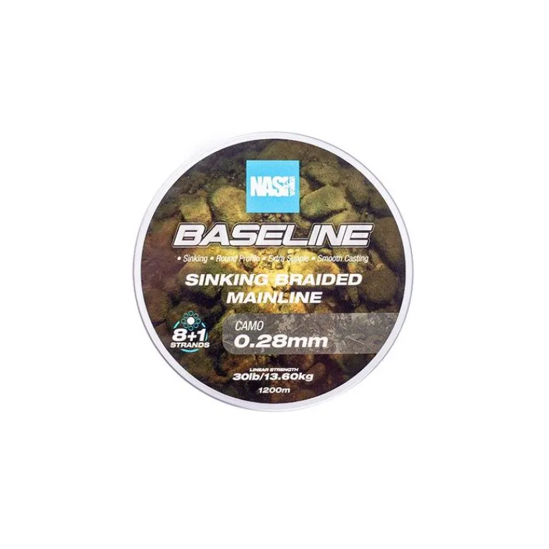 Nash Tresse Baseline Sinking Braid Uv Yellow - 600M * Fils - Tresses Carpe