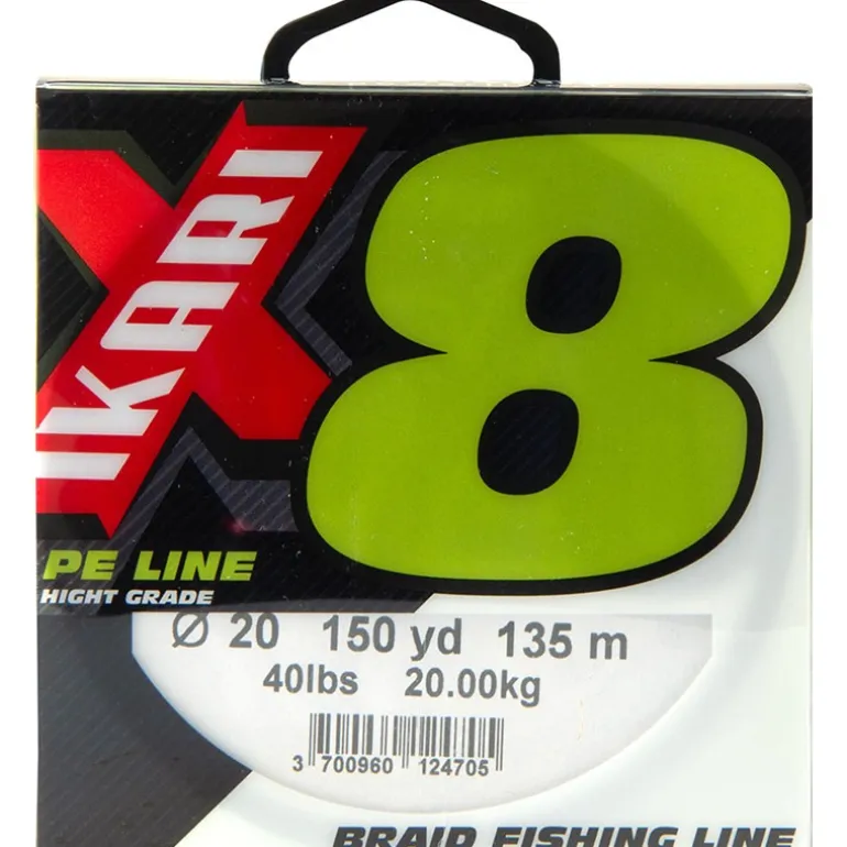 Tresse Powerline Ikari X8 - Chartreuse