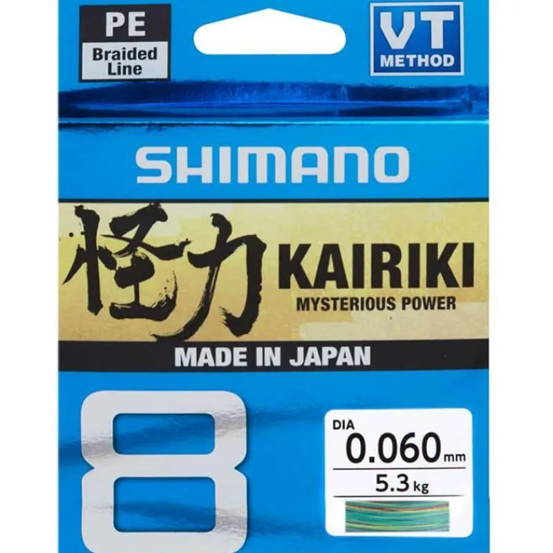 Shimano Tresse Kairiki Sx8 Multi - 300M * Tresses - Fils - Bdl Mer