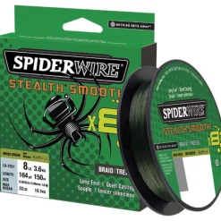 Tresse Spiderwire Stealth Smooth 8 - Rouge - 300M