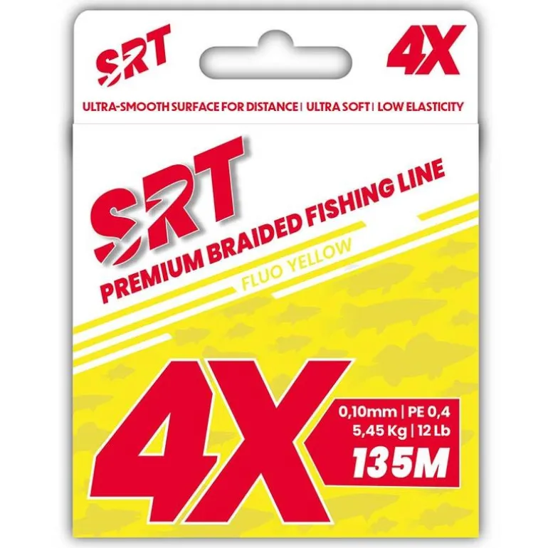 Tresse Srt 4X Fluo Yellow - 135M